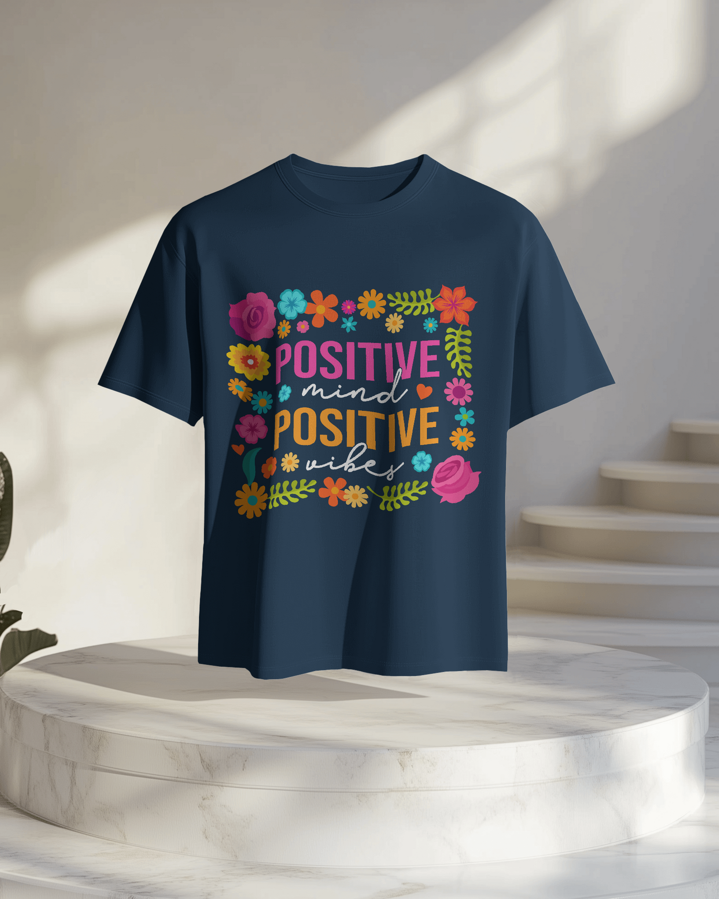 Women Oversize Tee | Printed | 100% Cotton T Shirt | Round Neck | Half Sleeves| Designed by NEOX | Vibrant Colors
