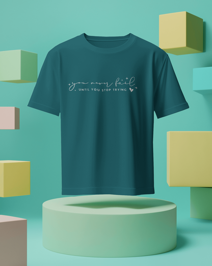 Women Oversize Tee | Printed | 100% Cotton T Shirt | Round Neck | Half Sleeves| Designed by NEOX | Vibrant Colors