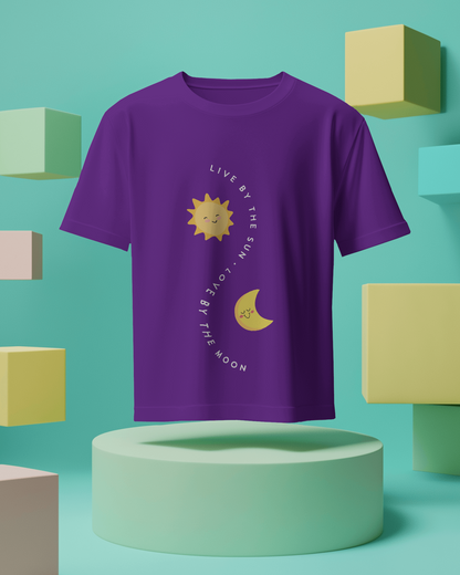 Women Oversize Tee | Printed | 100% Cotton T Shirt | Round Neck | Half Sleeves| Designed by NEOX | Vibrant Colors