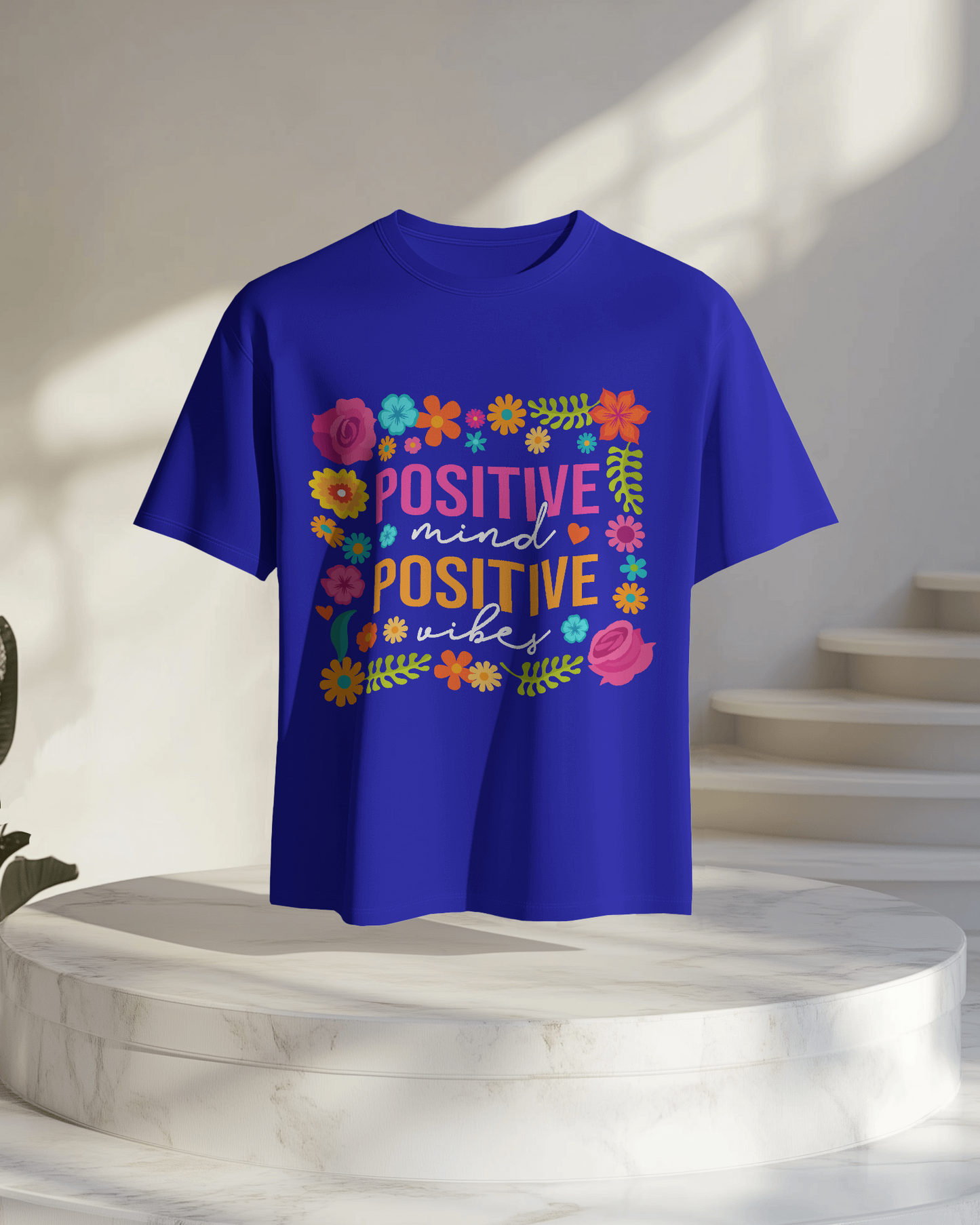 Women Oversize Tee | Printed | 100% Cotton T Shirt | Round Neck | Half Sleeves| Designed by NEOX | Vibrant Colors