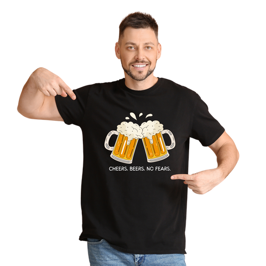 Men’s Printed Cotton T Shirt | Round Neck | Half Sleeves|100% Cotton | Regular Fit T-Shirt | Teens | Teen Vibes