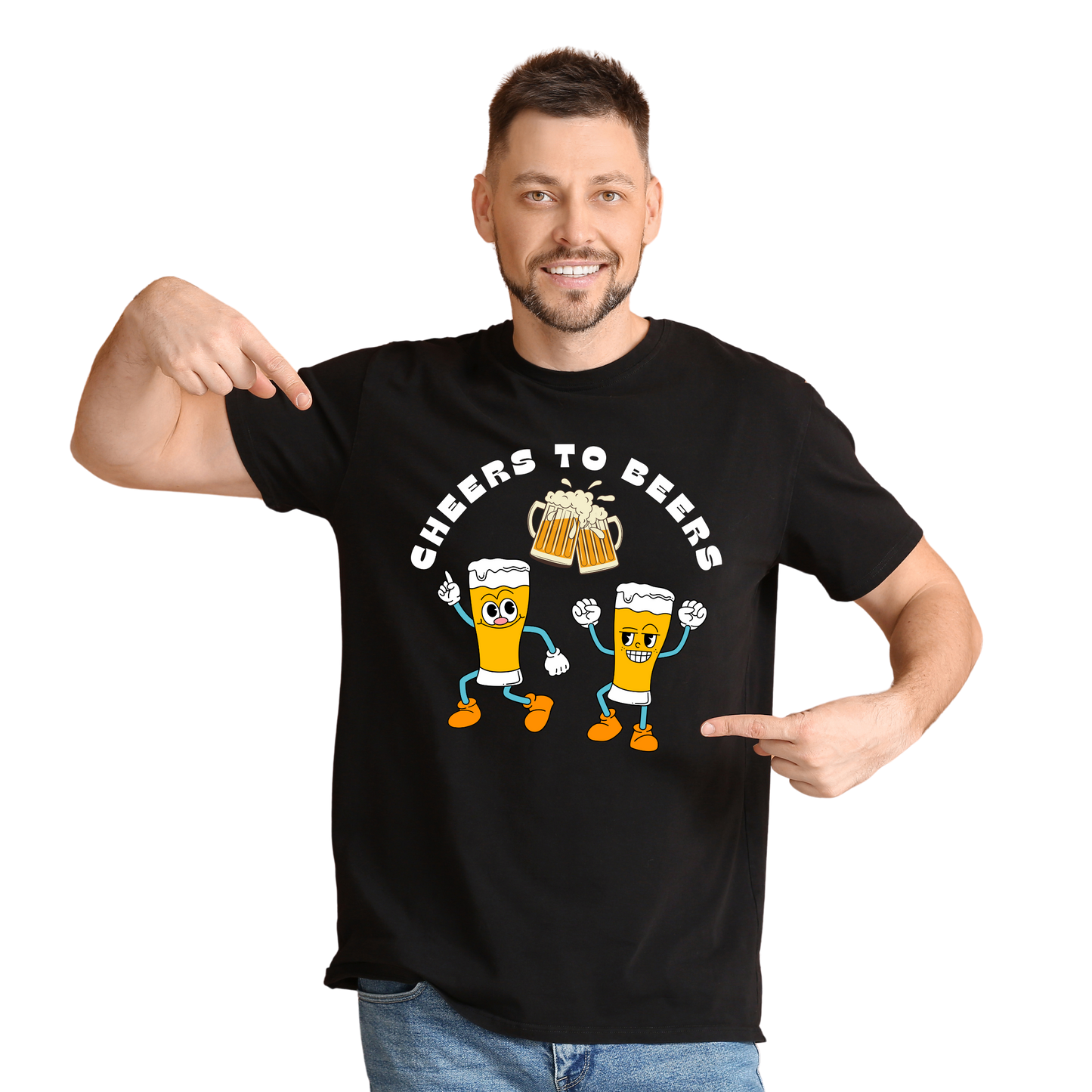 Men’s Printed Cotton T Shirt | Round Neck | Half Sleeves|100% Cotton | Regular Fit T-Shirt | Teens | Teen Vibes