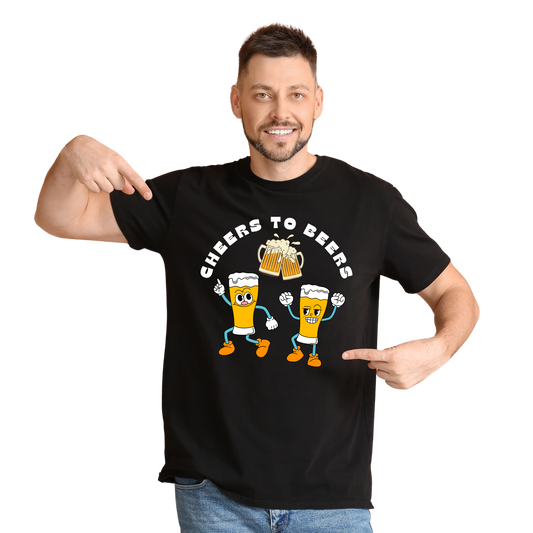 Men’s Printed Cotton T Shirt | Round Neck | Half Sleeves|100% Cotton | Regular Fit T-Shirt | Teens | Teen Vibes