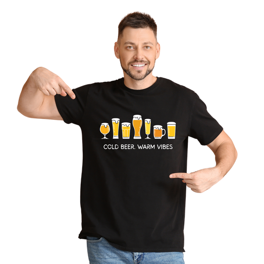 Men’s Printed Cotton T Shirt | Round Neck | Half Sleeves|100% Cotton | Regular Fit T-Shirt | Teens | Teen Vibes