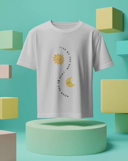 Women Oversize Tee | Printed | 100% Cotton T Shirt | Round Neck | Half Sleeves| Designed by NEOX | Vibrant Colors